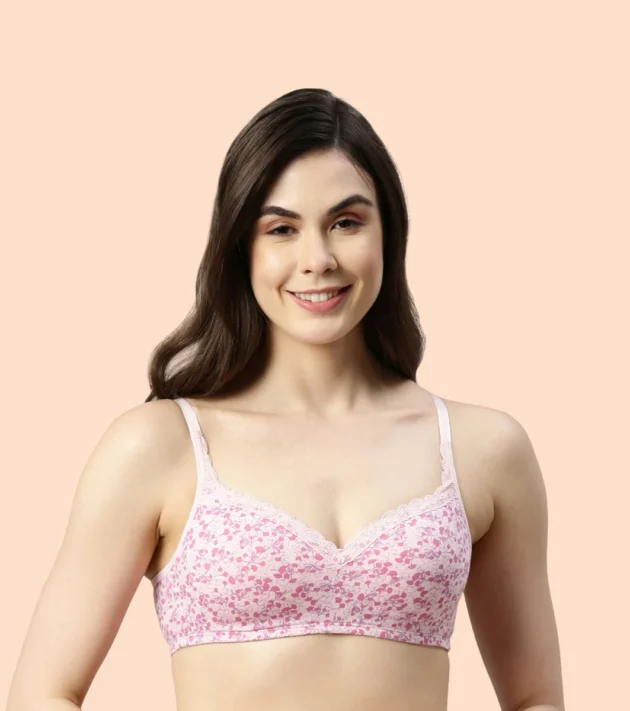Enamor Smoothening Women's Cotton Everyday Balconette T-Shirt Bra - All Day Comfort, Full Support, Padded, Wirefree, Medium-Coverage - A017 - Image 8