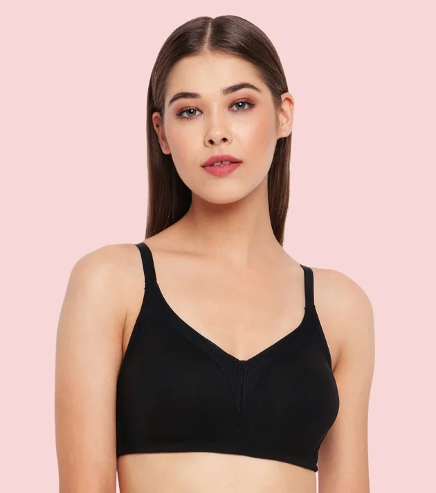 Enamor Innovations Fabcool Full Support Everyday Full Figure Bra - Jiggle Control and Antimicrobial, Non-Padded, Wirefree, Full Coverage Women's Bra - AB75 - Image 2