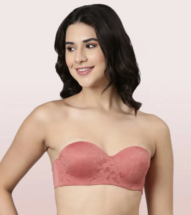 Strapless Multiway Styling Women's T-Shirt Bra - Padded, Wired, Medium Coverage - F074
