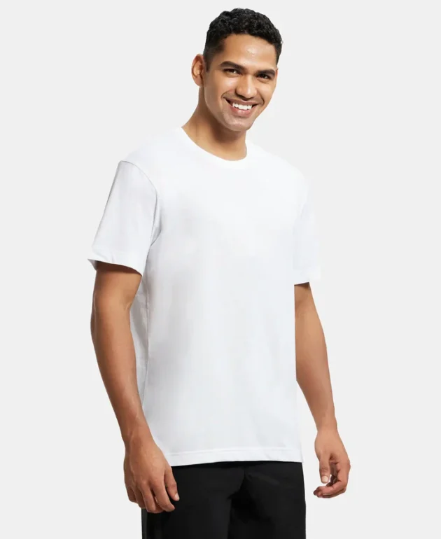 Super Combed Cotton Rich Round Neck Half Sleeve T-Shirt