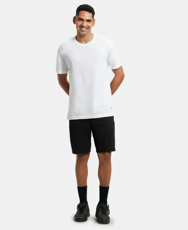 Super Combed Cotton Rich Round Neck Half Sleeve T-Shirt - Image 3