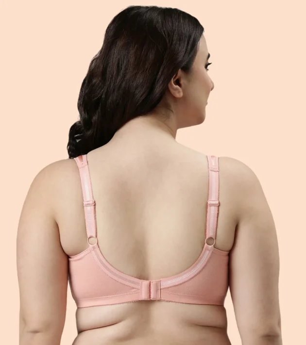Enamor Full Support Super Lift Women's Cotton Everyday Minimizer Bra - Non Padded, Wirefree, Full Coverage - A112 - Image 2