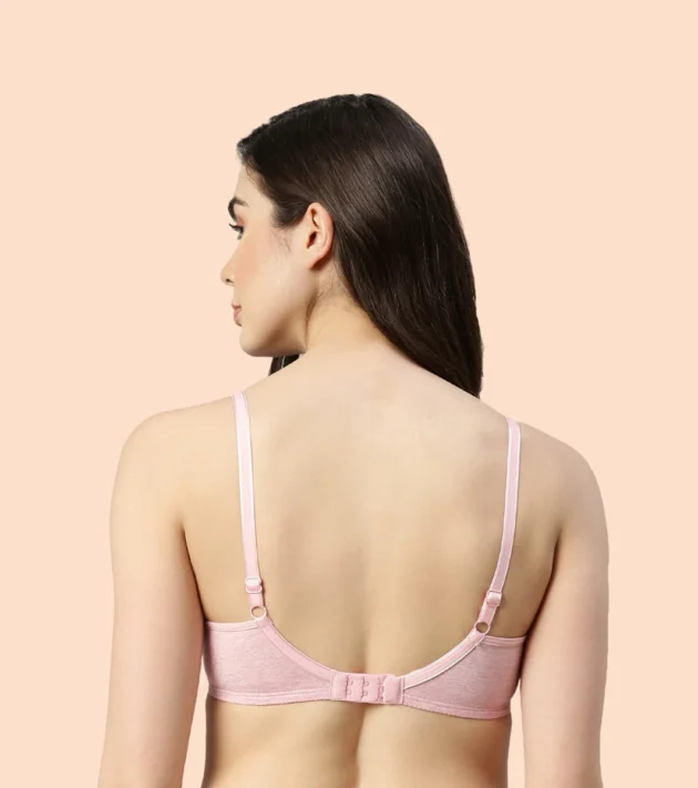 Enamor Smoothening Women's Cotton Everyday Balconette T-Shirt Bra - All Day Comfort, Full Support, Padded, Wirefree, Medium-Coverage - A017 - Image 11