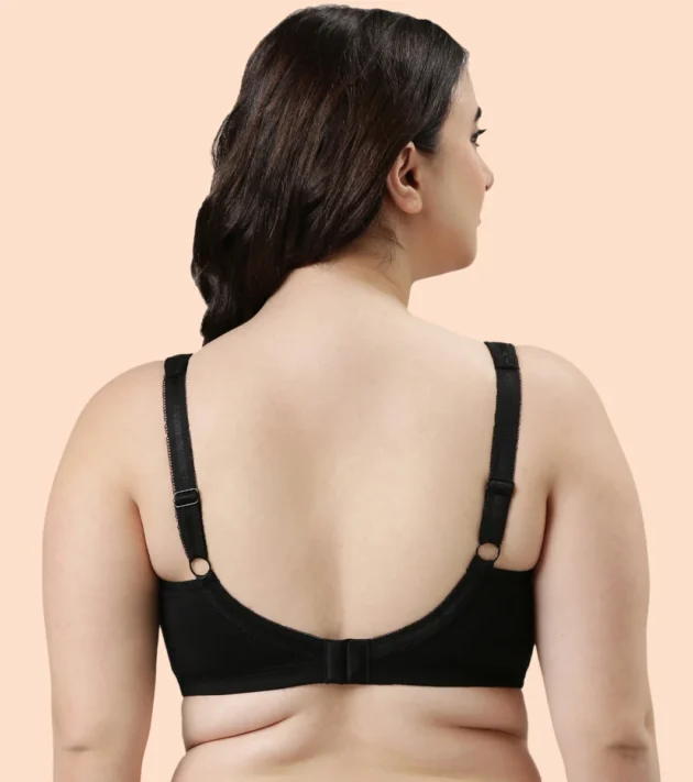 Enamor Full Support Super Lift Women's Cotton Everyday Minimizer Bra - Non Padded, Wirefree, Full Coverage - A112 - Image 8