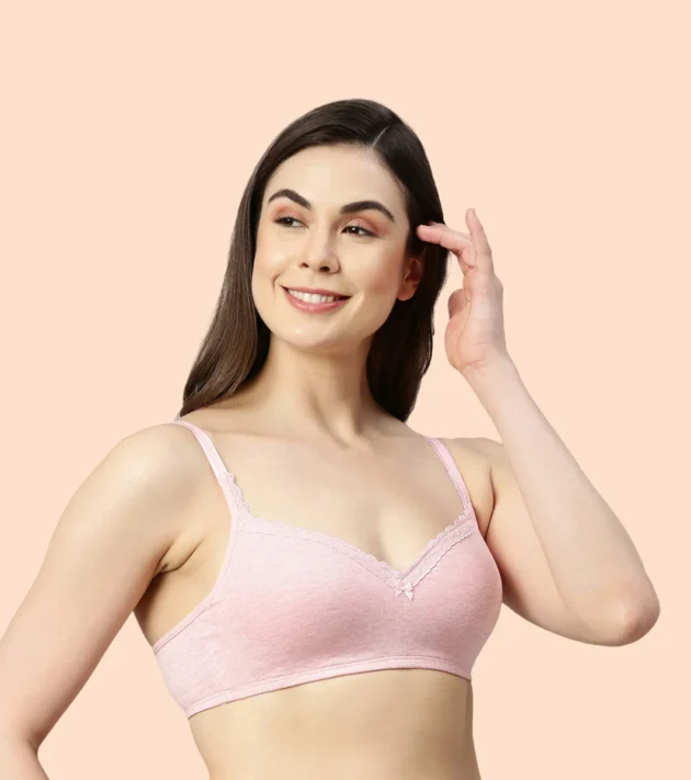 Enamor Smoothening Women's Cotton Everyday Balconette T-Shirt Bra - All Day Comfort, Full Support, Padded, Wirefree, Medium-Coverage - A017 - Image 13