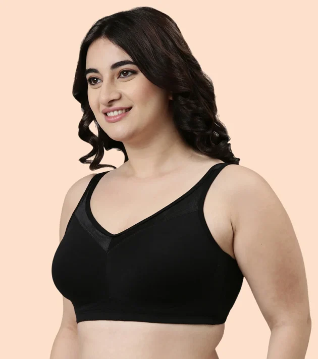 Enamor Full Support Super Lift Women's Cotton Everyday Minimizer Bra - Non Padded, Wirefree, Full Coverage - A112 - Image 10