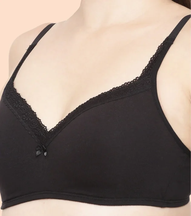 Enamor Smoothening Women's Cotton Everyday Balconette T-Shirt Bra - All Day Comfort, Full Support, Padded, Wirefree, Medium-Coverage - A017 - Image 5