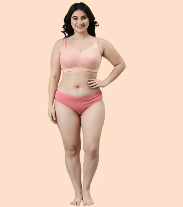 Enamor Full Support Super Lift Women's Cotton Everyday Minimizer Bra - Non Padded, Wirefree, Full Coverage - A112 - Image 12