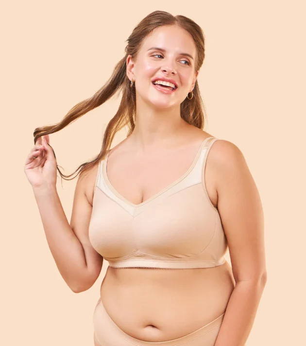 Enamor Full Support Super Lift Women's Cotton Everyday Minimizer Bra - Non Padded, Wirefree, Full Coverage - A112 - Image 13