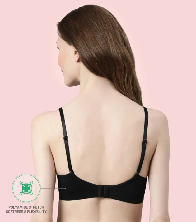 Enamor Innovations Transform Gel-Cup, Air-Brush Enhancer, Double Push-Up Women's Bra - Powder finish, Padded, Wired, Medium Coverage - F114 - Image 11