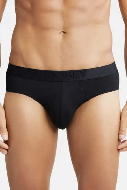 TTencel Micro Modal Cotton Elastane Stretch Solid Brief with Natural StayFresh Properties