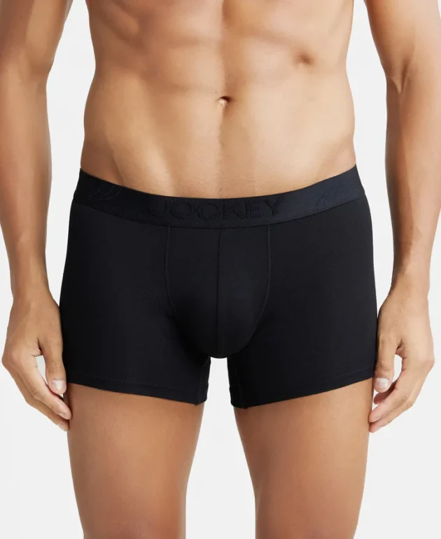 Tencel Micro Modal Cotton Elastane Stretch Solid Trunk with Natural StayFresh Properties