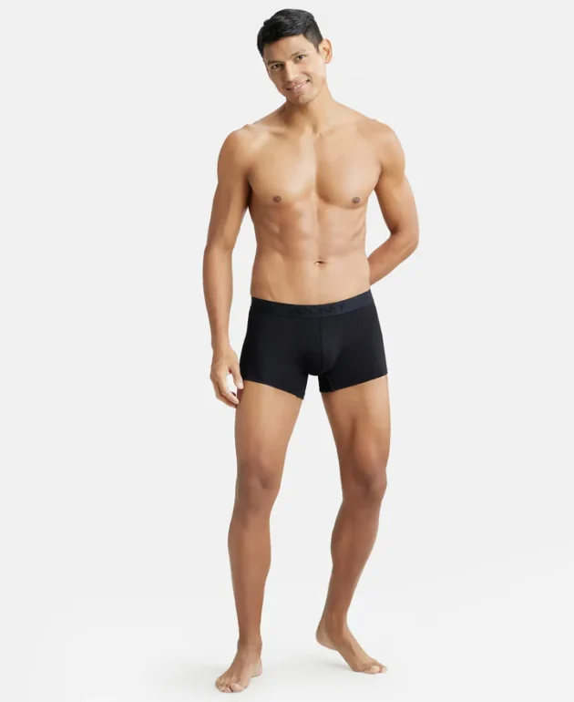 Tencel Micro Modal Cotton Elastane Stretch Solid Trunk with Natural StayFresh Properties - Image 2