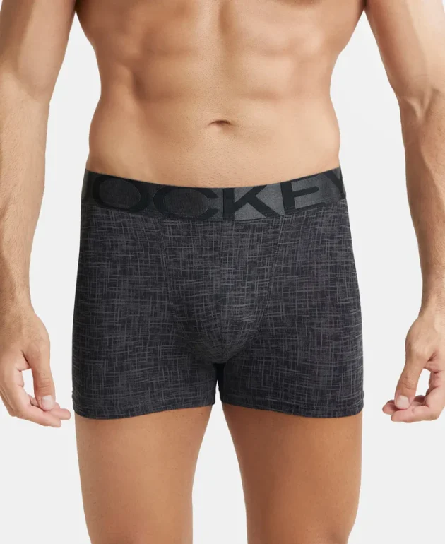 Tactel Microfiber Elastane Stretch Printed Trunk with Moisture Move Properties