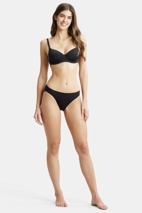 Medium Coverage Micro Modal Elastane Stretch Bikini With Concealed Waistband and StayFresh Treatment -