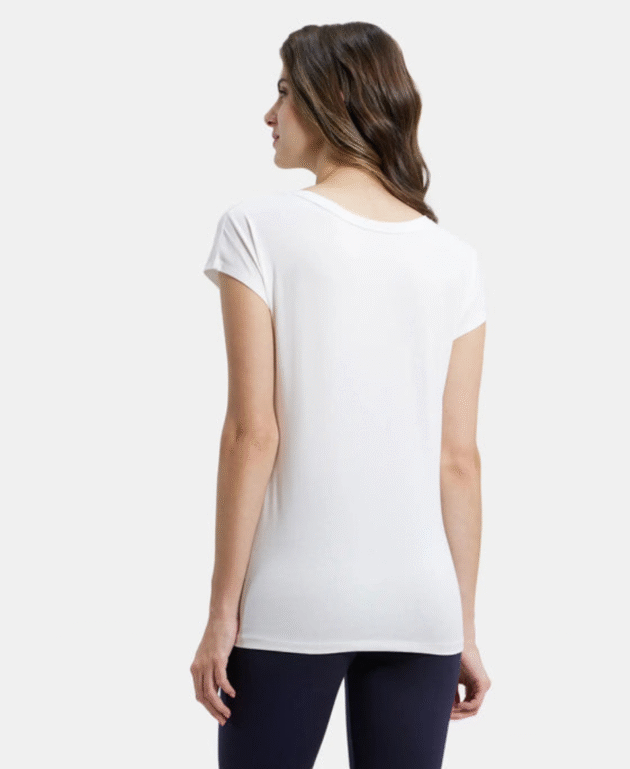 Super Combed Cotton Relaxed Fit Graphic Printed Round Neck Half Sleeve T-Shirt - Image 4