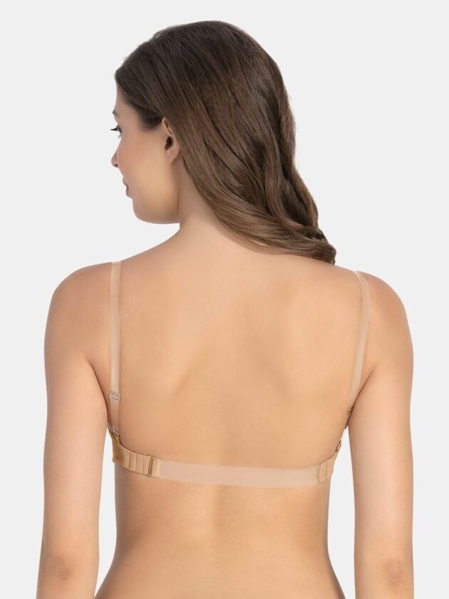 Amante Solid Padded Wirefree Classic Backless Bra - - Image 4