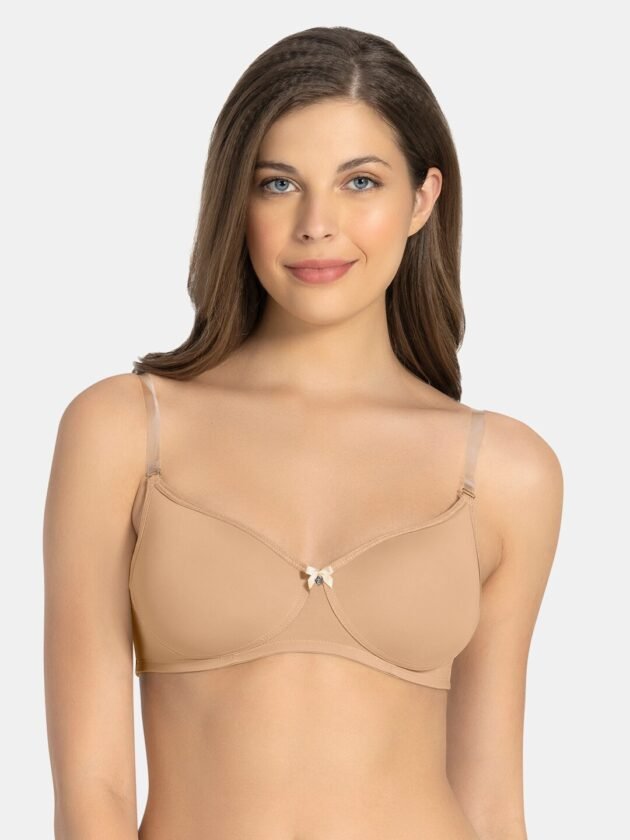 Amante Solid Padded Wirefree Classic Backless Bra -