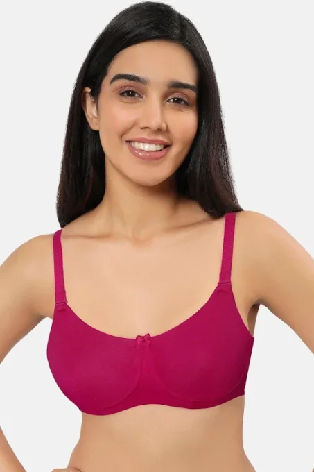 Amante Solid Non Padded Essential Comfort T-Shirt Bra