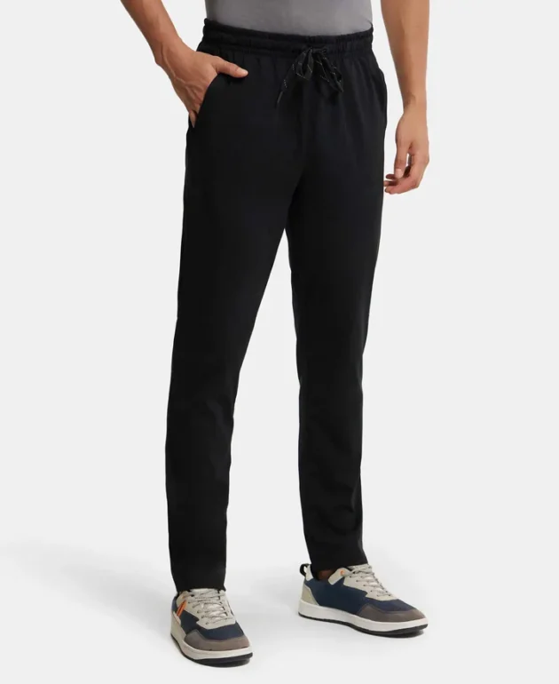 Super Combed Cotton Rich Trackpant with Pockets and StayFresh Treatment