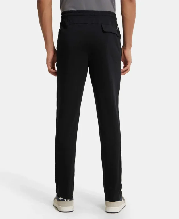 Super Combed Cotton Rich Trackpant with Pockets and StayFresh Treatment - Image 3